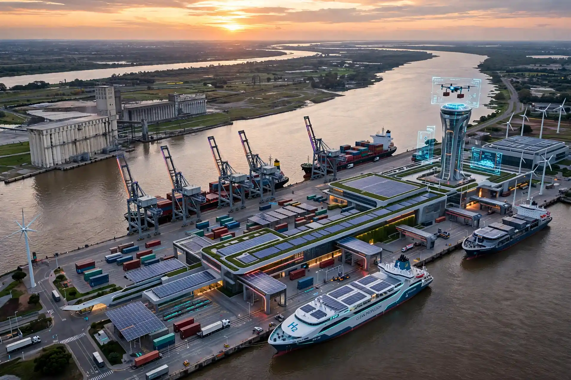 Visión a futuro del Puerto de Rosario
